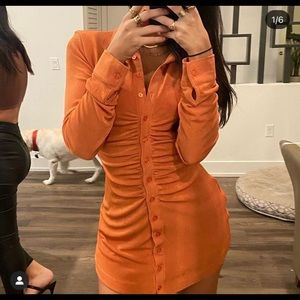 WithJean Andy Dress - Maple